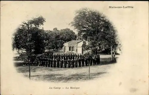 Ak Maisons Laffitte Yvelines, Au Camp, La Musique