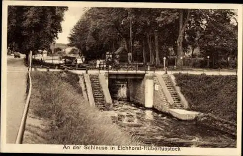 Ak Eichhorst Schorfheide in Brandenburg, an der Schleuse