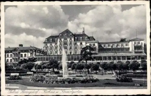 Foto Ostseebad Heringsdorf auf Usedom, Kurhaus, Konzertgarten