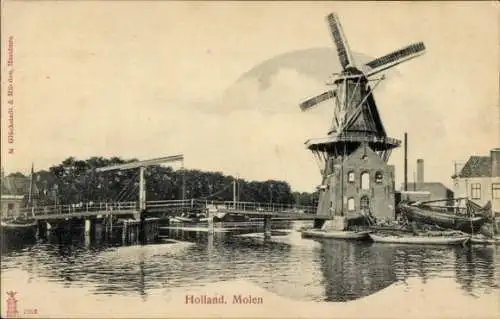 Ak Holland Mill, Brücke