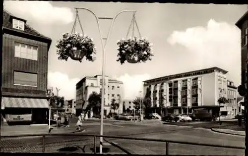 Ak Viersen Rahser, Lindenstraße, Blumenampel