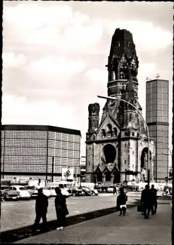 Ak Berlin Charlottenburg, Kaiser Wilhelm Gedächtniskirche