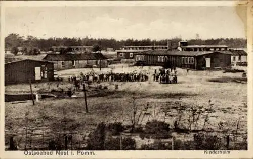 Ak Unieście Ostseebad Nest Pommern, Kinderheim