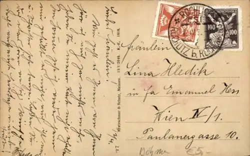 Ak Liberec Reichenberg in Böhmen, Radetzkystraße