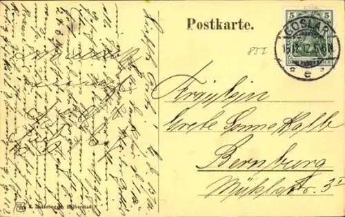 Ak Goslar am Harz, Alte Häuser, Bäckerstraße