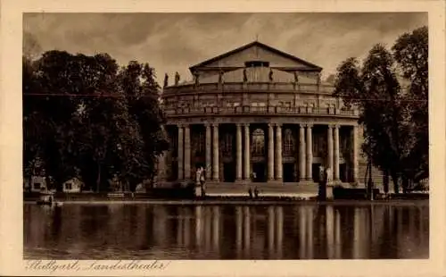 Ak Stuttgart in Württemberg, Landestheater