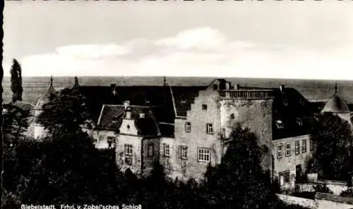 Ak Giebelstadt in Unterfranken,  Frhrl. v. Zobel'sches Schloss