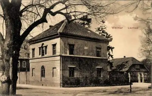 Ak Weimar in Thüringen, Liszthaus