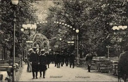 Ak Düsseldorf am Rhein,  Tonhallengarten