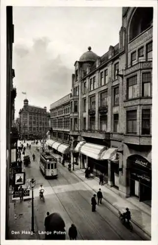 Ak Den Haag Den Haag Südholland, Lange Poten