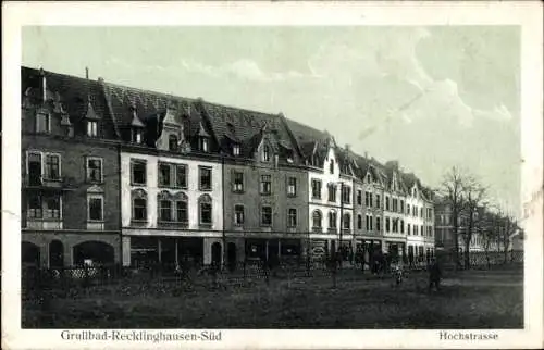 Ak Grullbad Recklinghausen im Ruhrgebiet, Hochstraße