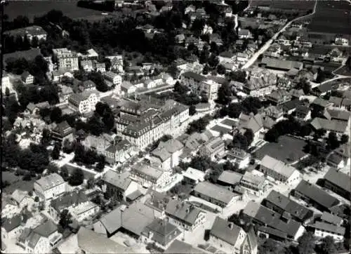 Foto Bad Wörishofen im schwäbischen Kreis Unterallgäu, Fliegeraufnahme