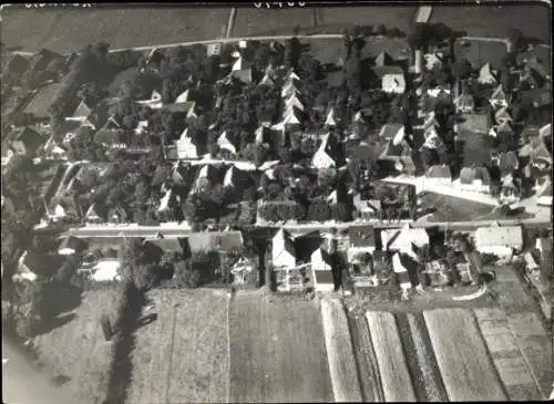 Foto Boldixum Wyk auf Föhr in Nordfriesland, Fliegeraufnahme