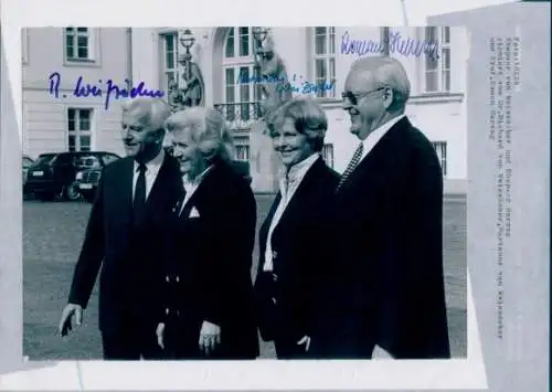 Foto Bundespräsident Richard von Weizsäcker, Ehepaar von Weizsäcker, Ehepaar von Herzog