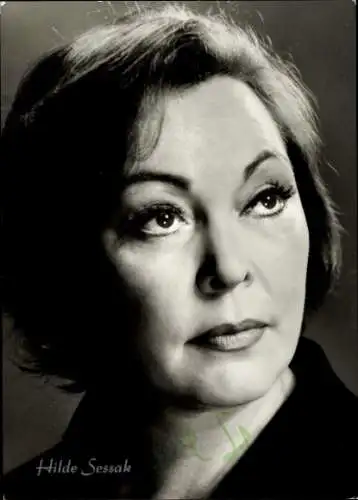 Ak Schauspielerin Hilde Sessak, Portrait, Autogramm