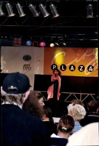 Ak Schauspielerin Petra Schürmann, Bühne City Plazy