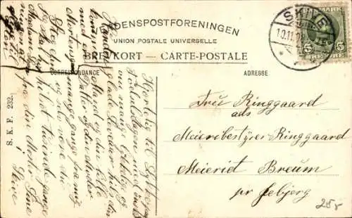 Ak Jagdszene, Jagdhund, Jäger, Jagdbeute