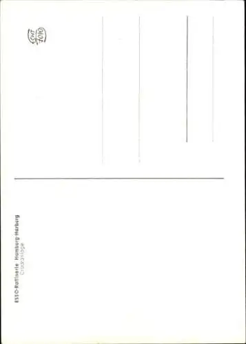 Ak Hamburg Harburg, ESSO-Raffinerie