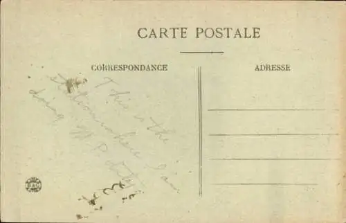 CPA Ambazac Haute Vienne, Gare