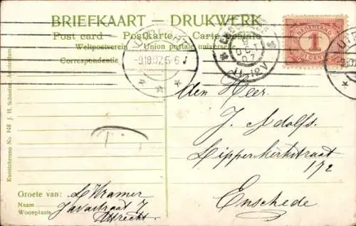 Foto Ak Drei Frauen in einem Automobil