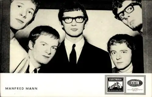 Ak Musiker Manfred Mann, Autogramm, Musikband