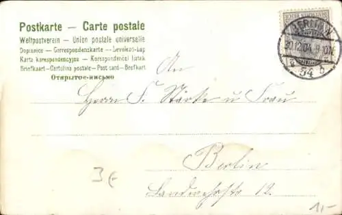 Ak Glückwunsch Neujahr, Glücksklee