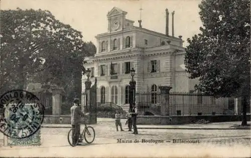 Ak Billancourt Hauts de Seine, Mairie