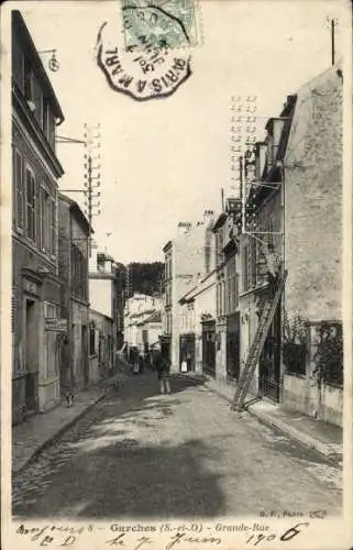 Ak Garches Hauts de Seine, Grande-Rue