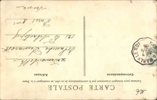 Ak Garches Hauts de Seine, Grande-Rue