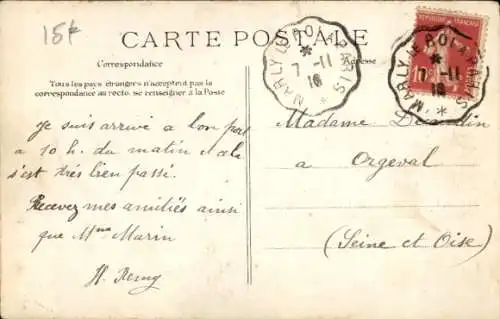 Ak Garches Hauts de Seine, La Grande Rue