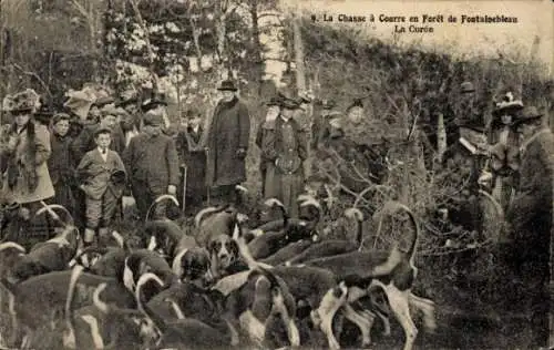 CPA Fontainebleau Seine-et-Marne, Chasse à Courre en Forêt