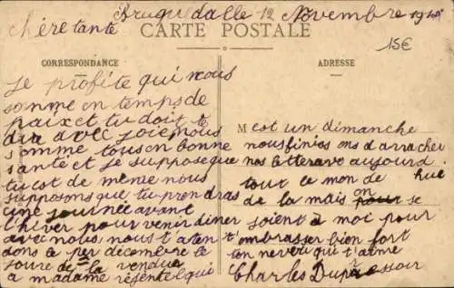 Ak Falaise Calvados, Le Gars de Falaise, Arrete de Moussieu l'Mair