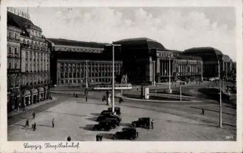 Ak Leipzig, Hauptbahnhof