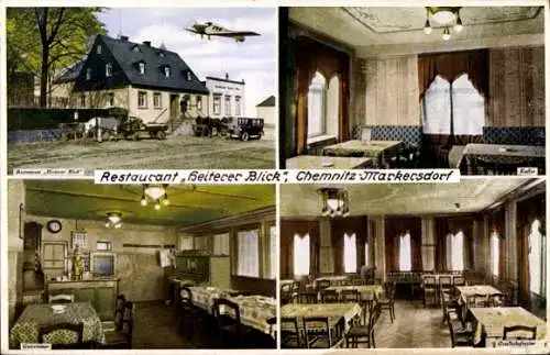 Ak Markersdorf Chemnitz in Sachsen, Restaurant Heiterer Blick