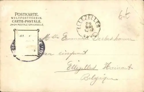 Ak Bad Nauheim in Hessen, Totalansicht vom Johannisberg, Bad Nauheim