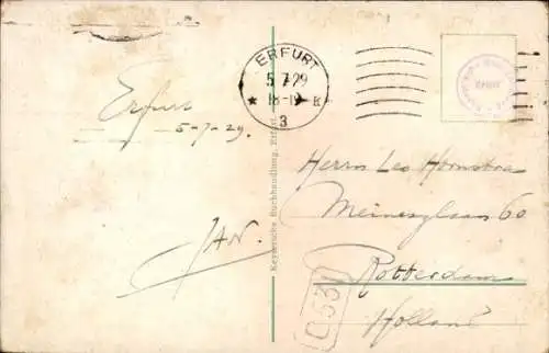 Ak Erfurt in Thüringen, Rathaus