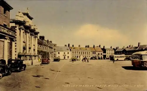 Ak King’s Lynn Norfolk England, Tuesday Market Place