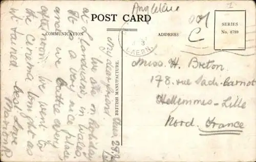 Ak Llandudno Wales, Great Orme Tramway,  Tramway, Küstenlandschaft