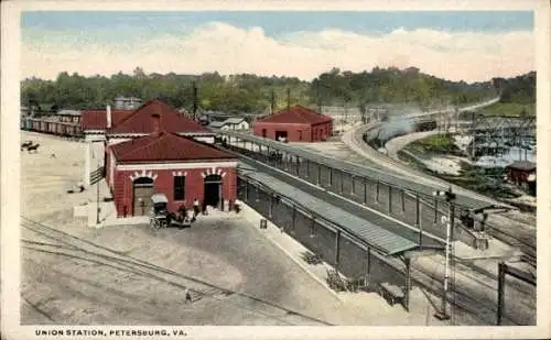 Ak Petersburg Virginia USA, Union Station