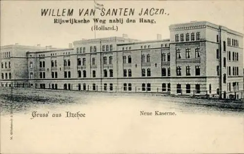 Ak Itzehoe in Holstein, Neue Kaserne