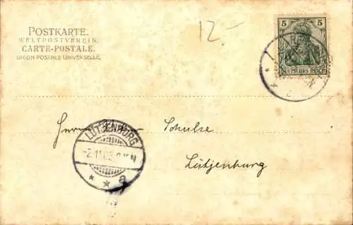 Ak Rendsburg in Schleswig Holstein, Stadthallenstraße
