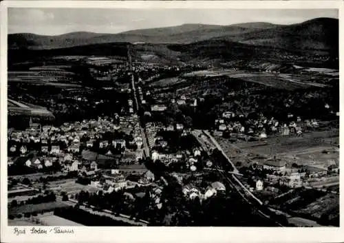 Ak Bad Soden am Taunus Hessen, Fliegeraufnahme