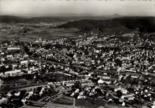 Ak Schorndorf im Remstal Württemberg, Fliegeraufnahme