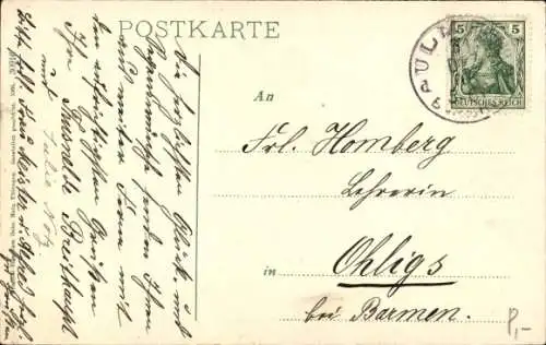 Ak Ulm an der Donau, Stadt, Brücke