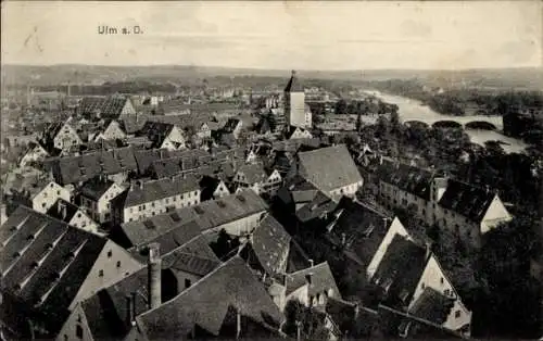 Ak Ulm an der Donau, Stadtansicht