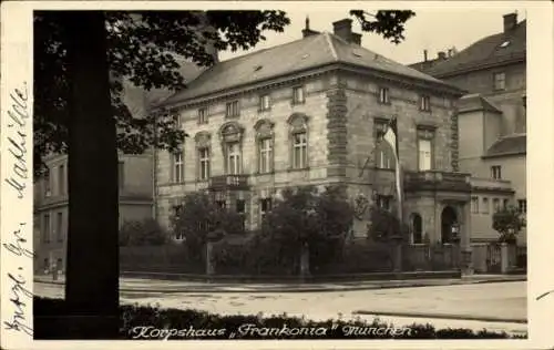 Studentika Ak München, Corps Frankonia, Korpshaus, KSCV