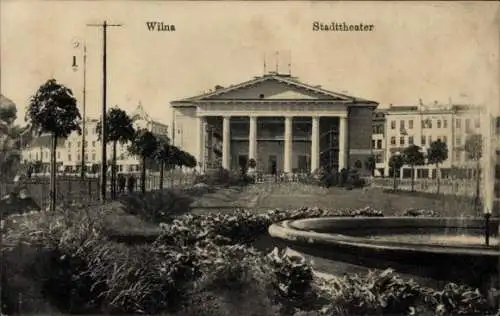 Ak Vilnius Wilna Litauen, Stadttheater