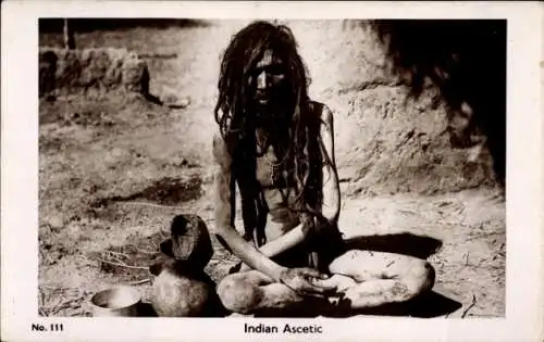 Ak Indien, Indischer Asket
