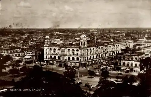 Ak Calcutta Kolkata Kalkutta Indien, Gesamtansicht