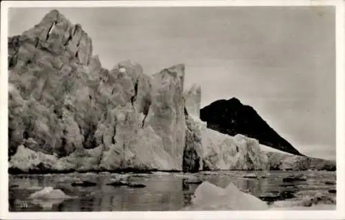 Ak Svalbard Spitzbergen Norwegen, Magdalenenbucht, Eiswald am Gullygletscher